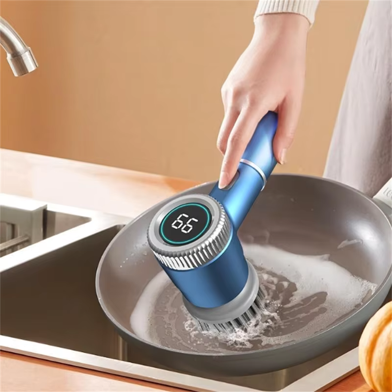 Electric dish scrubber